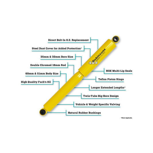 DOBINSONS PAIR OF REAR GS SHOCKS (GS59-701)